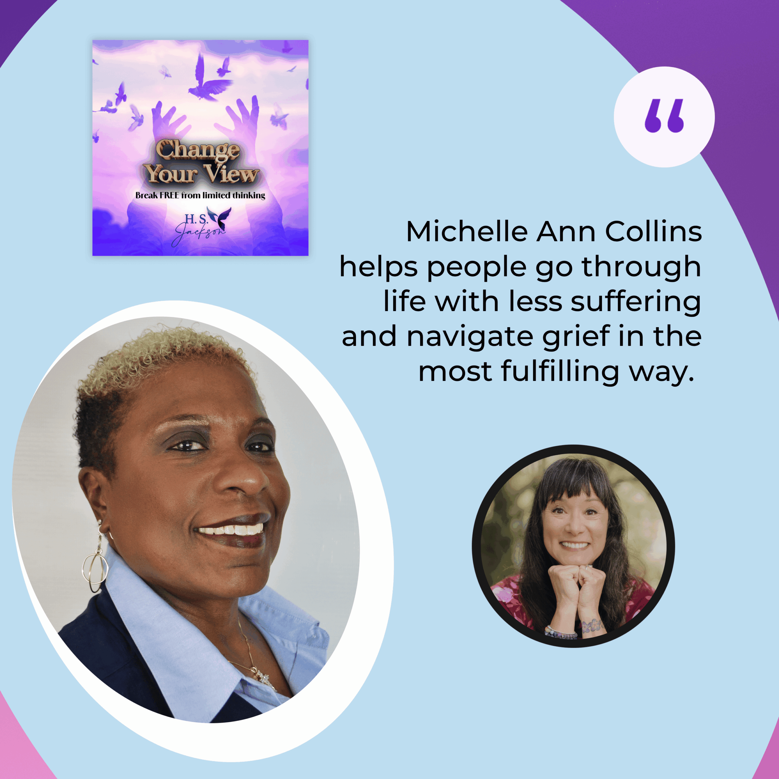 Change Your View | Jordan Richardson and Michelle Ann Collins | Story Table